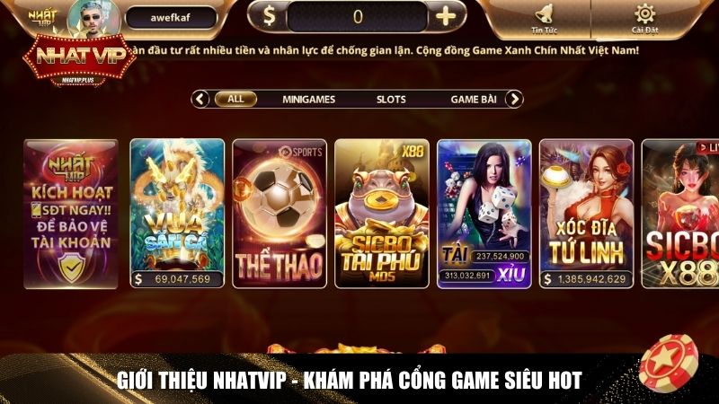 1 gioi thieu nhatvip Giới thiệu Nhatvip - Cổng game đổi thưởng top đầu 2025