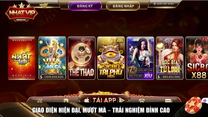 giao dien hien dai Giao diện hiện đại, mượt mà – trải nghiệm đỉnh cao